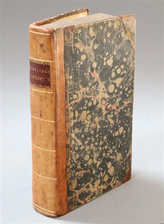 CANTERBURY: Gostling, W - A Walk in and about the City of Canterbury with Many Observations Not Hitherto Described in